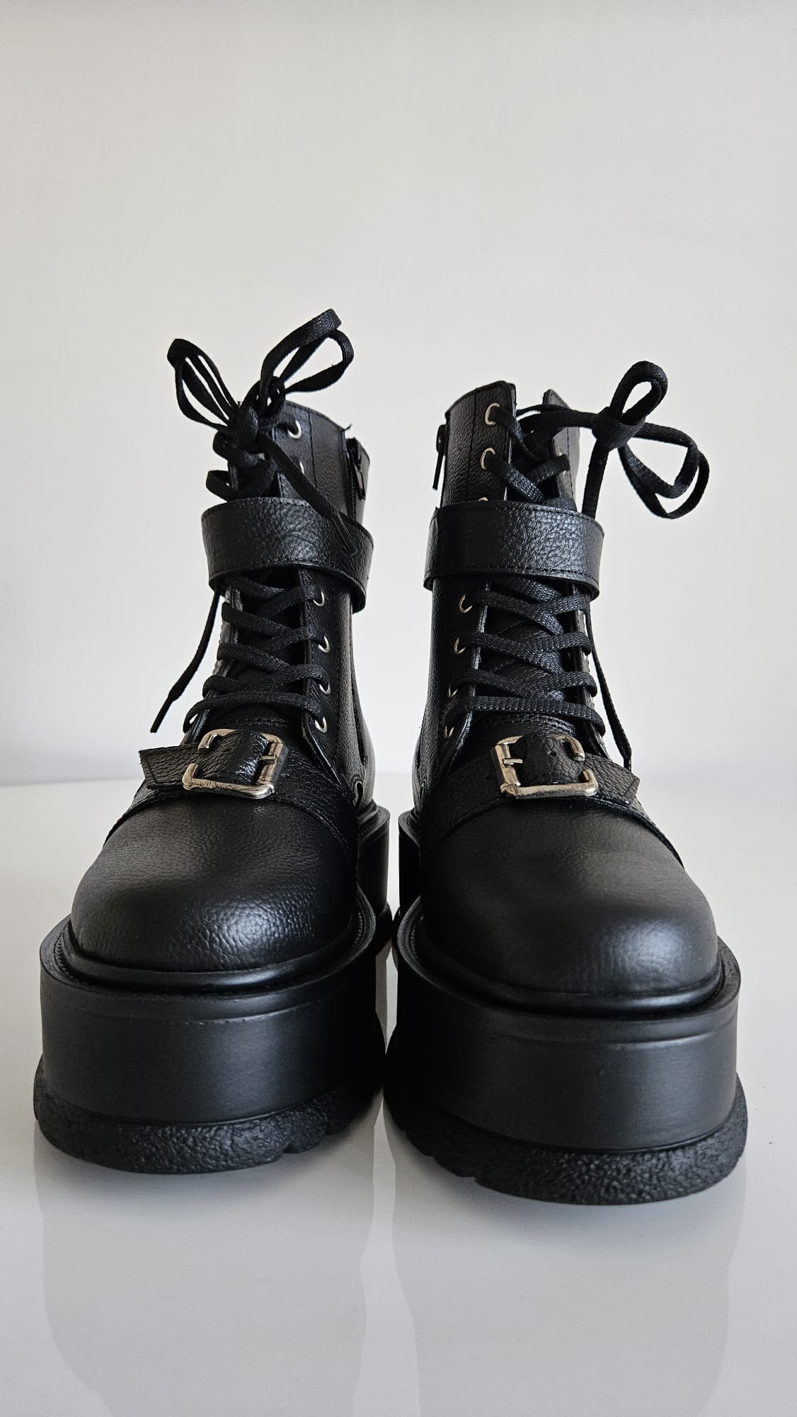 PigooRadio Mousa Vol01～07 Ghete Musse - negre cu accesorii metalice
